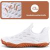 WateLves Barefoot Water Shoes Women Men Minimalist Walking Hiking Shoes Slip On Sneakers for Trekking | Trail Running | Climbing(White)
