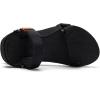 WateLves Kids Sandals Boys Girls Lightweight Non-slip Athletic Sandals with Adjustable Webbing for Hiking Walking Beach Water Sports(Black)