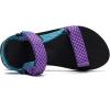 WateLves Kids Sandals Boys Girls Lightweight Non-slip Athletic Sandals with Adjustable Webbing for Hiking Walking Beach Water Sports(Fish Scales)