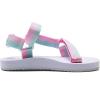 WateLves Kids Sandals Boys Girls Lightweight Non-slip Athletic Sandals with Adjustable Webbing for Hiking Walking Beach Water Sports(Gradient Pink Green)