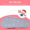 WateLves Kids Slide Sandals Boys Comfortable Slip-On Sandals Youth Big Kids Summer Slippers for Beach Pool Shower Little/Big Kid(Tied Dye Red)