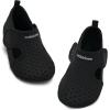 WateLves Kids Water Shoes Toddler Barefoot Swim Beach Shoes Girls Boys Breathable Quick Dry Aqua Socks(Black)