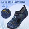 WateLves Kids Water Shoes Toddler Barefoot Swim Beach Shoes Girls Boys Breathable Quick Dry Aqua Socks(Dinosaurs)