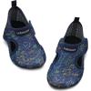 WateLves Kids Water Shoes Toddler Barefoot Swim Beach Shoes Girls Boys Breathable Quick Dry Aqua Socks(Dinosaurs)