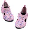 WateLves Kids Water Shoes Toddler Barefoot Swim Beach Shoes Girls Boys Breathable Quick Dry Aqua Socks(Fish Scales)