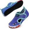 WateLves Kids Water Shoes Toddler Barefoot Swim Beach Shoes Girls Boys Breathable Quick Dry Aqua Socks(Shark)