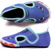 WateLves Kids Water Shoes Toddler Barefoot Swim Beach Shoes Girls Boys Breathable Quick Dry Aqua Socks(Shark)