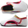 WateLves Kids Water Shoes Toddler Barefoot Swim Beach Shoes Girls Boys Breathable Quick Dry Aqua Socks(White)