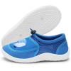 WateLves Kids Water Shoes for Boys and Girls Quick Dry Barefoot Aqua Socks Beach Swim Pool Shoes Toddler Little Kid to Big Kid(Blue)