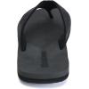 WateLves Mens-Flip-Flops-Thong-Sandals-with-Arch-Support Lightweight-Water-Shoes Open-Toe Comfort Summer-Beach-Slippers for Pool-Showers-Dorms Indoor-Outdoor(Jt302/Black)