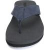 WateLves Mens-Flip-Flops-Thong-Sandals-with-Arch-Support Lightweight-Water-Shoes Open-Toe Comfort Summer-Beach-Slippers for Pool-Showers-Dorms Indoor-Outdoor(Jt302/Dark Blue)