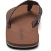 WateLves Mens-Flip-Flops-Thong-Sandals-with-Arch-Support Lightweight-Water-Shoes Open-Toe Comfort Summer-Beach-Slippers for Pool-Showers-Dorms Indoor-Outdoor(Jt304/Dark Brown)