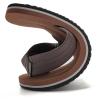 WateLves Mens-Flip-Flops-Thong-Sandals-with-Arch-Support Lightweight-Water-Shoes Open-Toe Comfort Summer-Beach-Slippers for Pool-Showers-Dorms Indoor-Outdoor(Jt304/Dark Brown)