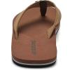 WateLves Mens-Flip-Flops-Thong-Sandals-with-Arch-Support Lightweight-Water-Shoes Open-Toe Comfort Summer-Beach-Slippers for Pool-Showers-Dorms Indoor-Outdoor(Jt304/Light Brown)