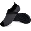WateLves Swim Water Shoes for Women Men Yoga Shoes Quick Dry Barefoot Aqua Socks for Beach Hiking Diving Boating(Dark Gray)