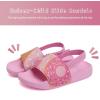 WateLves Toddler Boys Girls Slides Sandals for Swim Beach Kids Water Shoes Casual Summer Slippers(Ab Donut)