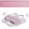 WateLves Toddler Boys Girls Slides Sandals for Swim Beach Kids Water Shoes Casual Summer Slippers(Fly Wove-unicorn)