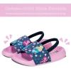 WateLves Toddler Boys Girls Slides Sandals for Swim Beach Kids Water Shoes Casual Summer Slippers(Mermaid/Pink)