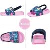 WateLves Toddler Boys Girls Slides Sandals for Swim Beach Kids Water Shoes Casual Summer Slippers(Mermaid/Pink)