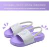 WateLves Toddler Boys Girls Slides Sandals for Swim Beach Kids Water Shoes Casual Summer Slippers(Unicorn/Purple)