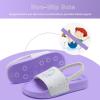 WateLves Toddler Boys Girls Slides Sandals for Swim Beach Kids Water Shoes Casual Summer Slippers(Unicorn/Purple)