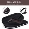 WateLves Toddler Flip Flops Girls Boys Sandals Shoes Kids Slip on Summer Sandals for Bath Shower Beach Pool (Toddler/Little Kid/Big Kid)(Dark Brown)