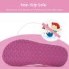 WateLves Toddler Flip Flops Girls Boys Sandals Shoes Kids Slip on Summer Sandals for Bath Shower Beach Pool (Toddler/Little Kid/Big Kid)(Rainbow Fish Scales)