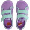 WateLves Toddler Little Kids Wide Barefoot Shoes The First Walking Shoes Girls Boys Breathable Zero Drop Minimalist Sneakers with Wide Toe Box Natural to Grow(Purple)