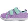 WateLves Toddler Little Kids Wide Barefoot Shoes The First Walking Shoes Girls Boys Breathable Zero Drop Minimalist Sneakers with Wide Toe Box Natural to Grow(Purple)