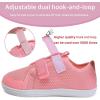 WateLves Toddler Little Kids Wide Barefoot Shoes The First Walking Shoes Girls Boys Breathable Zero Drop Minimalist Sneakers with Wide Toe Box Natural to Grow(Plush/Pink)
