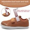 WateLves Toddler Little Kids Wide Barefoot Shoes The First Walking Shoes Girls Boys Breathable Zero Drop Minimalist Sneakers with Wide Toe Box Natural to Grow(Orange Brown)