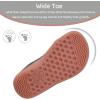 WateLves Toddler Little Kids Wide Barefoot Shoes The First Walking Shoes Girls Boys Breathable Zero Drop Minimalist Sneakers with Wide Toe Box Natural to Grow(Versatile Dark Gray)