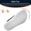 WateLves Toddler Little Kids Wide Barefoot Shoes The First Walking Shoes Girls Boys Breathable Zero Drop Minimalist Sneakers with Wide Toe Box Natural to Grow(Navy Dinosaur)