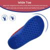 WateLves Toddler Little Kids Wide Barefoot Shoes The First Walking Shoes Girls Boys Breathable Zero Drop Minimalist Sneakers with Wide Toe Box Natural to Grow(Red Spider)