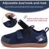 WateLves Toddler Little Kids Wide Barefoot Shoes The First Walking Shoes Girls Boys Breathable Zero Drop Minimalist Sneakers with Wide Toe Box Natural to Grow(Blue Shark)