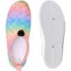 WateLves Toddler Water Shoes Kids Boys and Girls Quick Dry Lightweight Non-Slip Aqua Swim Socks with Flexible Thick Sole for Beach, Pool, Surfing(Rainbow)