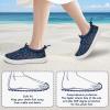 WateLves Toddler Water Shoes Kids Boys and Girls Quick Dry Water Sneakers Slip On Aqua Swim Shoes for Beach Daily Walking(Dinosaurs)