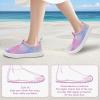 WateLves Toddler Water Shoes Kids Boys and Girls Quick Dry Water Sneakers Slip On Aqua Swim Shoes for Beach Daily Walking(Multicolor)