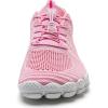WateLves Water Shoes Men Women Beach Barefoot Aqua Socks Breathable Wide Swim Outdoor Walking Anti Slip Pool Shoes for Hiking Kayaking Diving Surfing(A-pink)