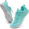 WateLves Water Shoes Men Women Beach Barefoot Aqua Socks Breathable Wide Swim Outdoor Walking Anti Slip Pool Shoes for Hiking Kayaking Diving Surfing(A-moon)