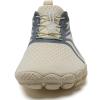 WateLves Water Shoes Men Women Beach Barefoot Aqua Socks Breathable Wide Swim Outdoor Walking Anti Slip Pool Shoes for Hiking Kayaking Diving Surfing(B-beige/Grey)