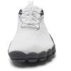 WateLves Water Shoes Men Women Beach Barefoot Aqua Socks Breathable Wide Swim Outdoor Walking Anti Slip Pool Shoes for Hiking Kayaking Diving Surfing(B-white/Grey)