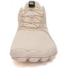 WateLves Water Shoes Men Women Beach Barefoot Aqua Socks Breathable Wide Swim Outdoor Walking Anti Slip Pool Shoes for Hiking Kayaking Diving Surfing(B-beige)
