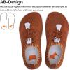 WateLves Water Shoes for Toddler Little Kid Minimalist Wide Barefoot Zero Drop Sole Splay Naturally Aqua Sneakers Boys Girls(Dq/Brown)