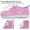 WateLves Water Shoes for Toddler Little Kid Minimalist Wide Barefoot Zero Drop Sole Splay Naturally Aqua Sneakers Boys Girls(Dq/Pink)
