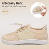 WateLves Water Shoes for Toddler Little Kid Minimalist Wide Barefoot Zero Drop Sole Splay Naturally Aqua Sneakers Boys Girls(Yn/Beige)
