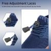 WateLves Water Shoes for Toddler Little Kid Minimalist Wide Barefoot Zero Drop Sole Splay Naturally Aqua Sneakers Boys Girls(Yn/Dark Blue)