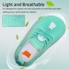 WateLves Water Shoes for Toddler Little Kid Minimalist Wide Barefoot Zero Drop Sole Splay Naturally Aqua Sneakers Boys Girls(Yn/Mint Green)