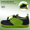 WateLves Water Shoes for Toddler Little Kid Minimalist Wide Barefoot Zero Drop Sole Splay Naturally Aqua Sneakers Boys Girls(Yn/Navy Green)