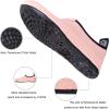 WateLves Water Shoes for Womens Mens Barefoot Quick-Dry Aqua Socks for Beach Swim Surf Yoga Exercise New Translucent Color Soles(Dots Naked Orange)